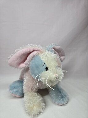 GANZ WEBKINZ Cotton Candy Bunny HM174- No Code- Retired